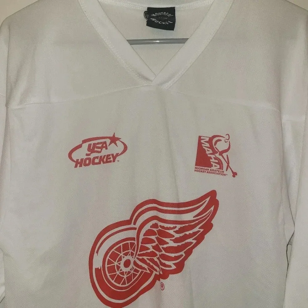 Detroit Red Wings Youth League Training Jersey LOT-J